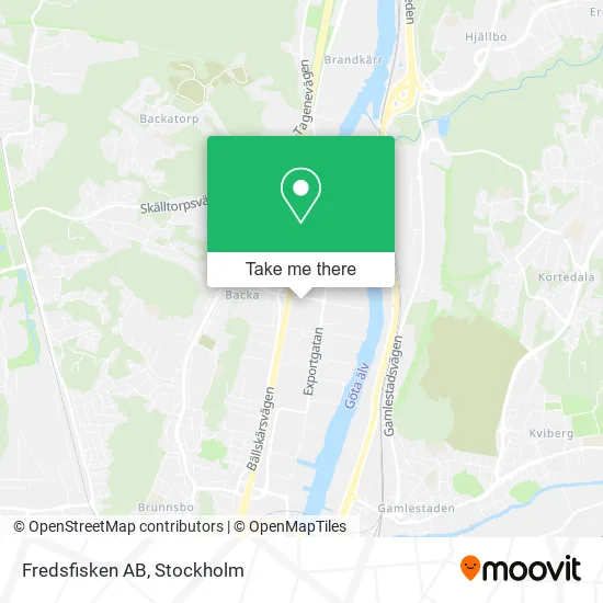 Fredsfisken AB map