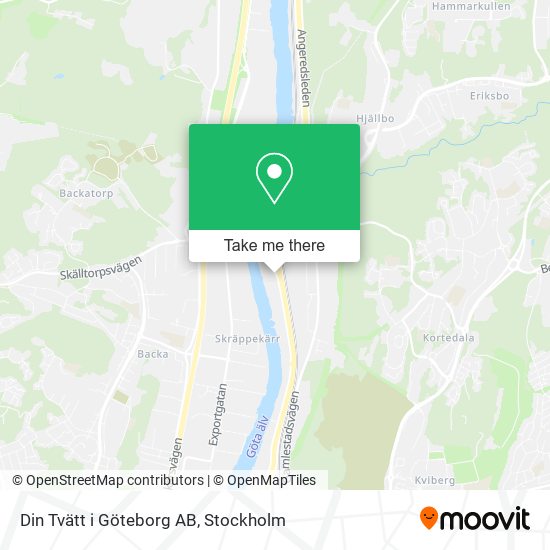 Din Tvätt i Göteborg AB map
