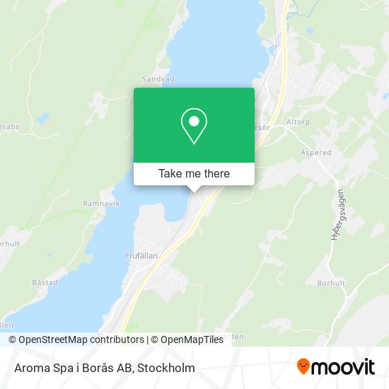 Aroma Spa i Borås AB map