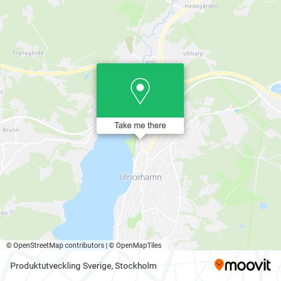 Produktutveckling Sverige map