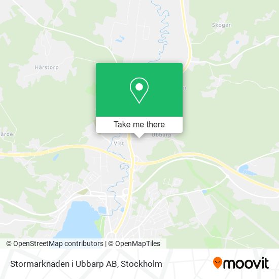 Stormarknaden i Ubbarp AB map