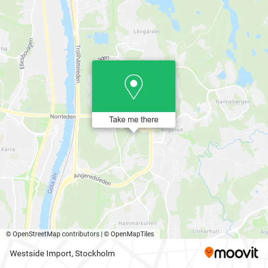 Westside Import map