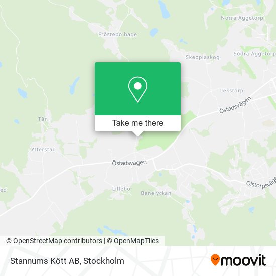 Stannums Kött AB map