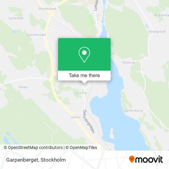 Garpenberget map