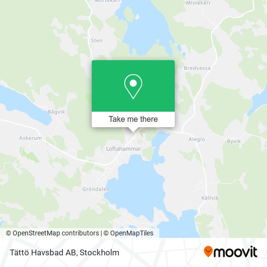 Tättö Havsbad AB map