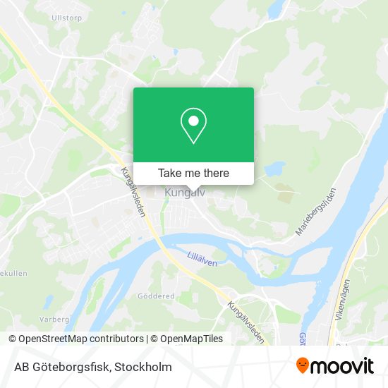 AB Göteborgsfisk map