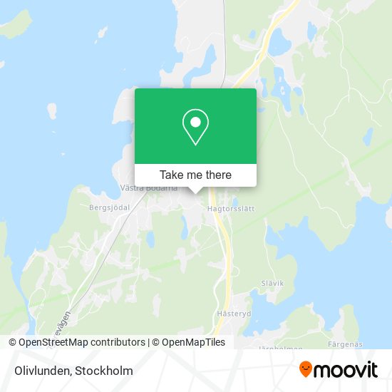 Olivlunden map