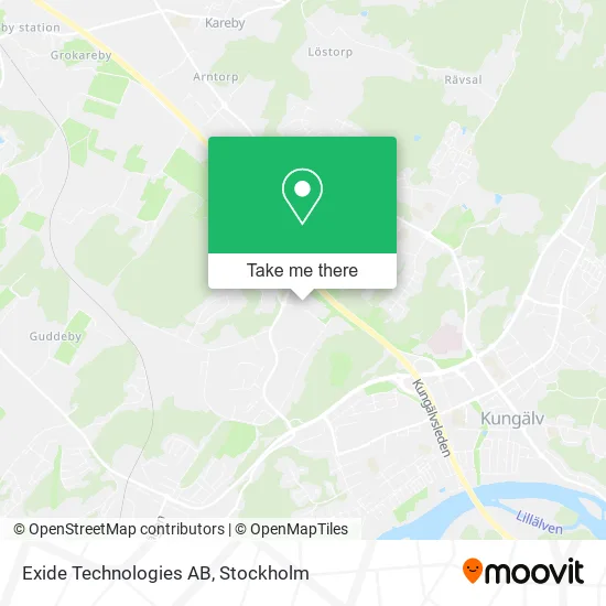 Exide Technologies AB map