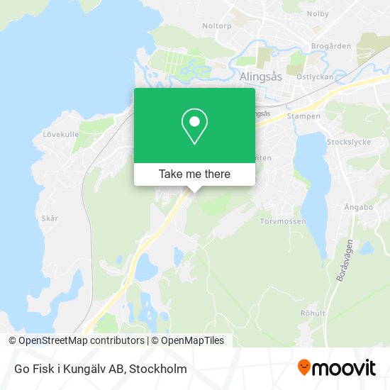 Go Fisk i Kungälv AB map