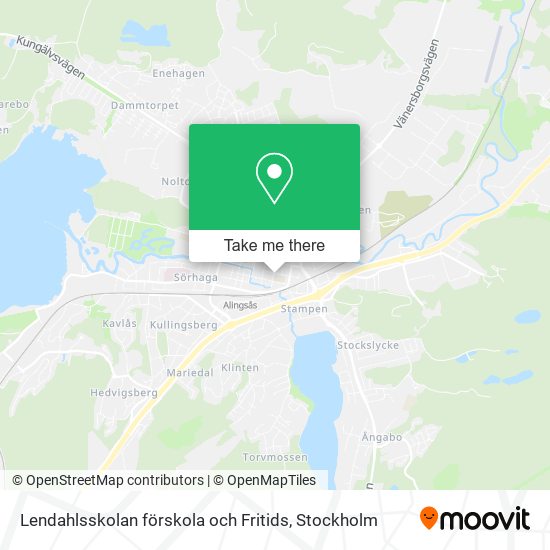 Lendahlsskolan förskola och Fritids map