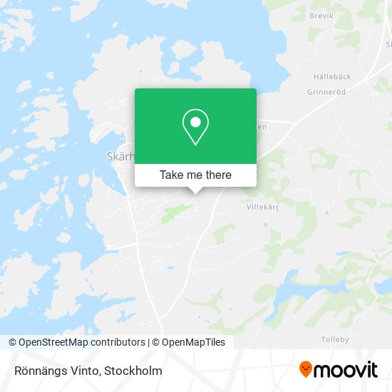 Rönnängs Vinto map