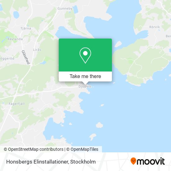 Honsbergs Elinstallationer map