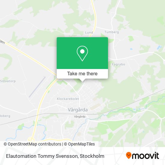 Elautomation Tommy Svensson map