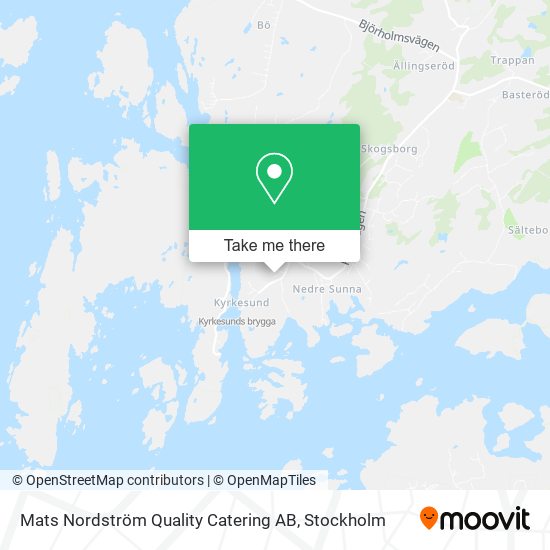 Mats Nordström Quality Catering AB map