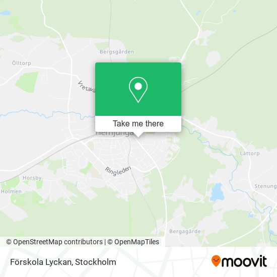 Förskola Lyckan map