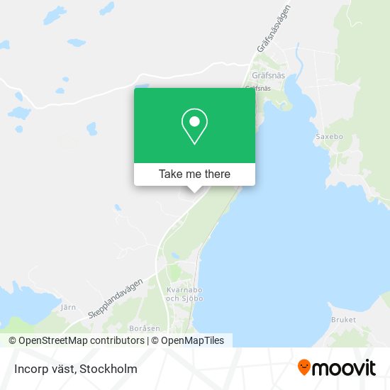 Incorp väst map