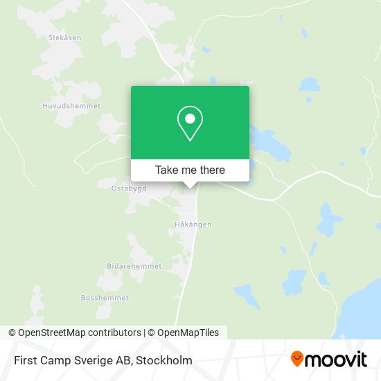 First Camp Sverige AB map