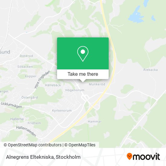 Alnegrens Eltekniska map