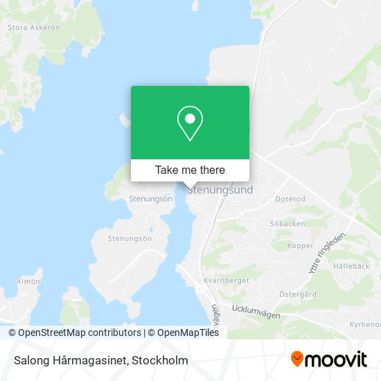 Salong Hårmagasinet map