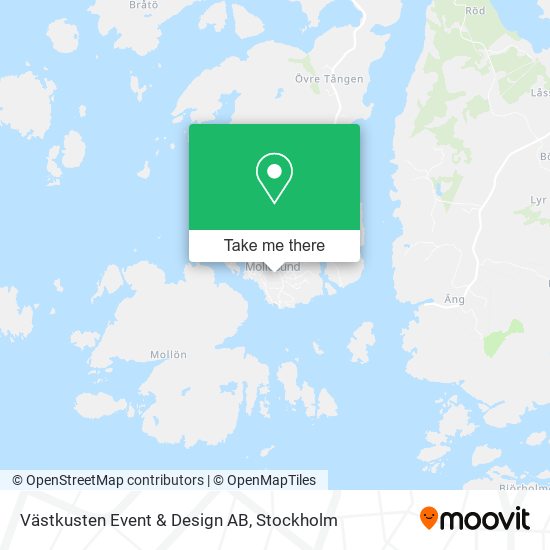 Västkusten Event & Design AB map