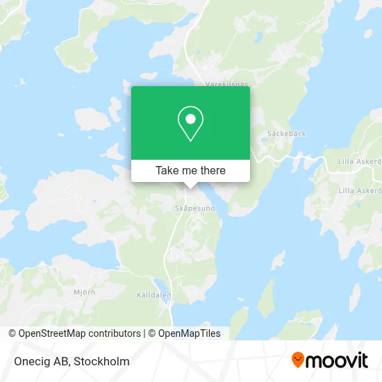 Onecig AB map