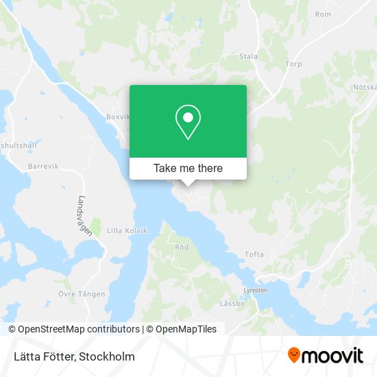 Lätta Fötter map