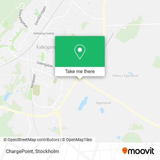 ChargePoint map