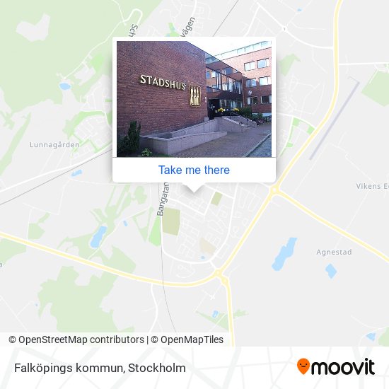 Falköpings kommun map