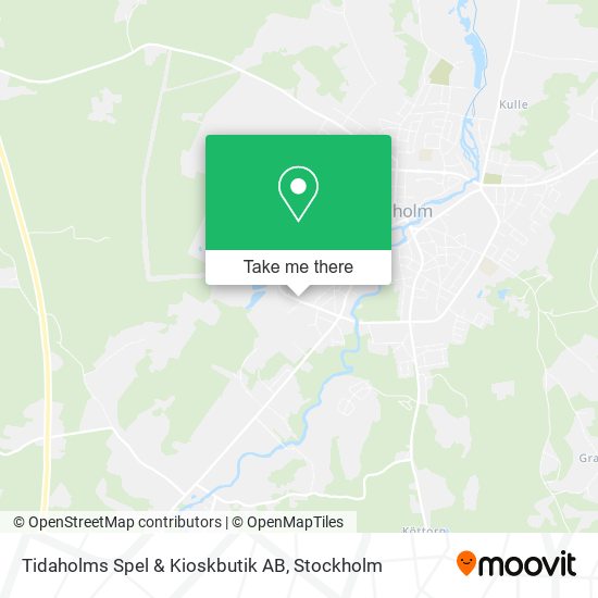 Tidaholms Spel & Kioskbutik AB map