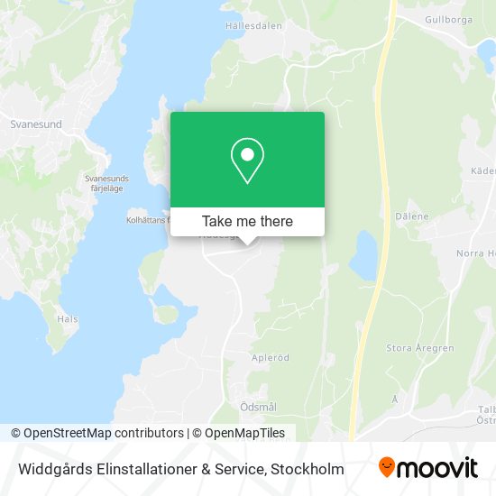 Widdgårds Elinstallationer & Service map