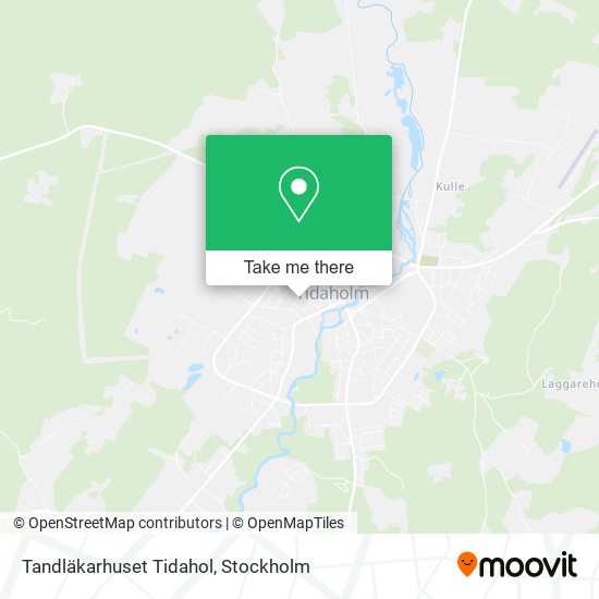 Tandläkarhuset Tidahol map