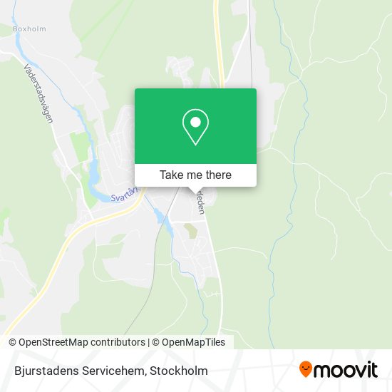 Bjurstadens Servicehem map