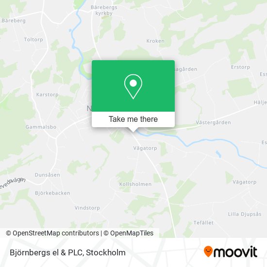 Björnbergs el & PLC map