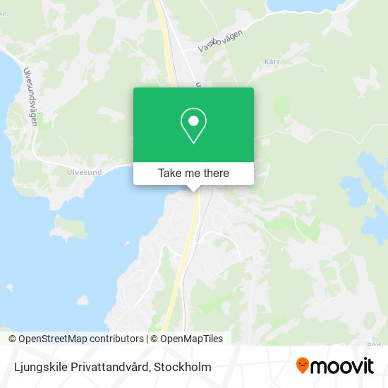 Ljungskile Privattandvård map