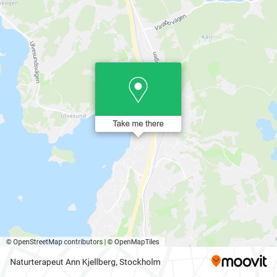 Naturterapeut Ann Kjellberg map