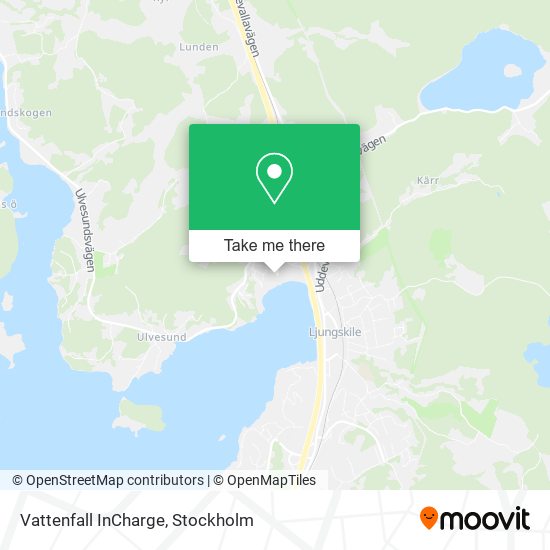 Vattenfall InCharge map