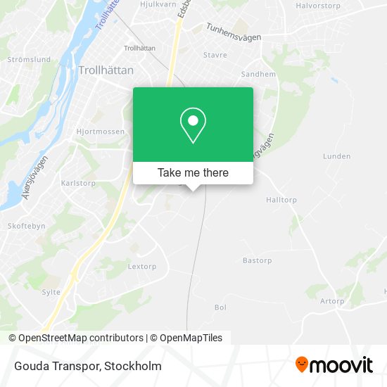 Gouda Transpor map