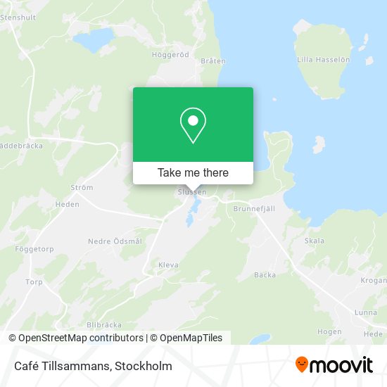 Café Tillsammans map