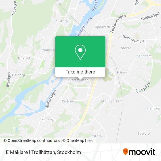 E Mäklare i Trollhättan map