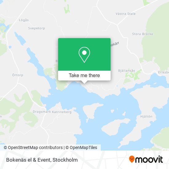 Bokenäs el & Event map
