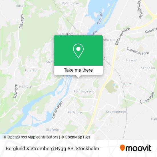 Berglund & Strömberg Bygg AB map