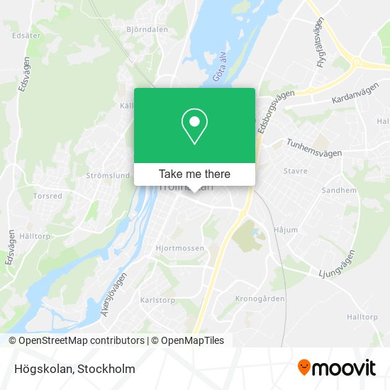 Högskolan map