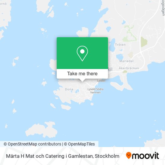 Märta H Mat och Catering i Gamlestan map