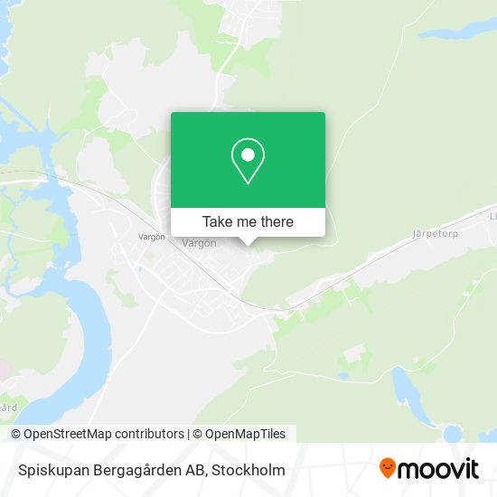 Spiskupan Bergagården AB map