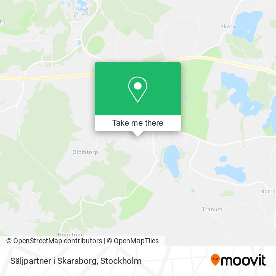 Säljpartner i Skaraborg map