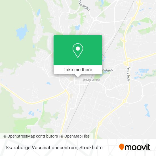 Skaraborgs Vaccinationscentrum map
