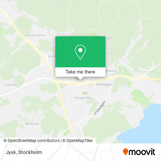 Jysk map