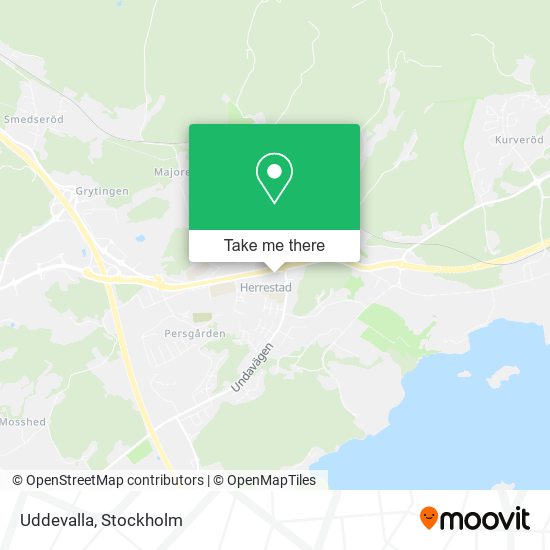 Uddevalla map