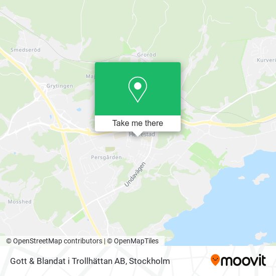 Gott & Blandat i Trollhättan AB map