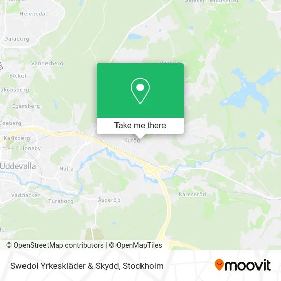 Swedol Yrkeskläder & Skydd map